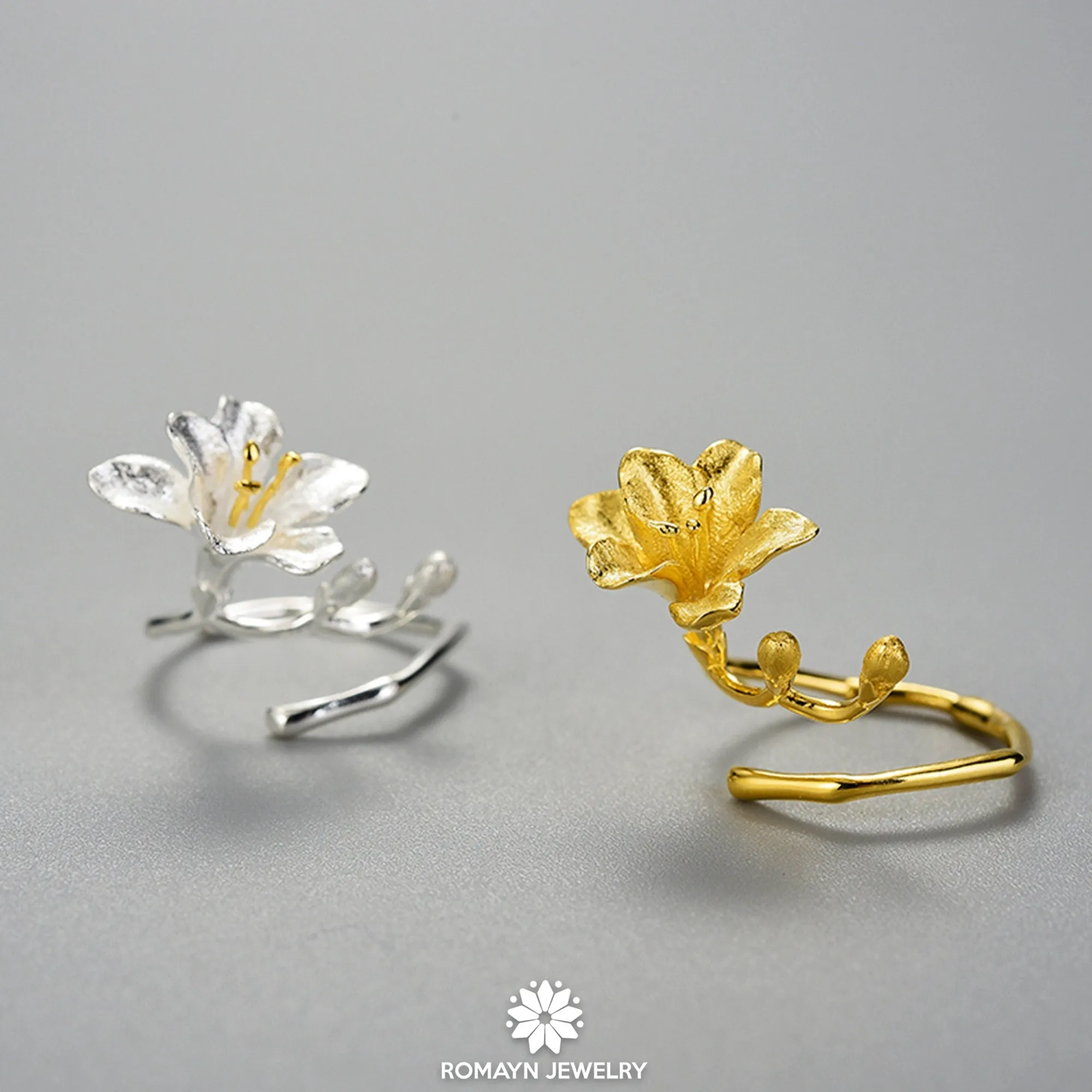 Freesia Flower Ring