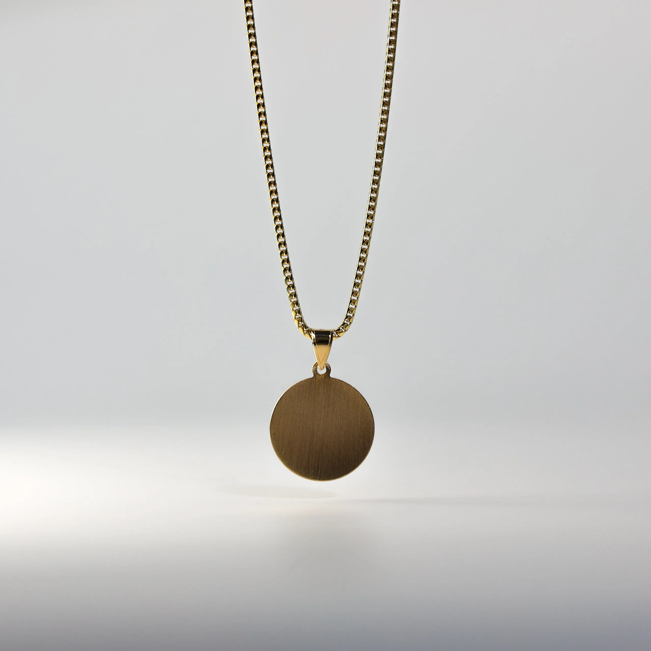 Gold Confirmation Medal Pendant - Model 1249