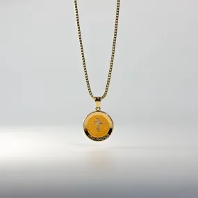 Gold Confirmation Medal Pendant - Model 1249