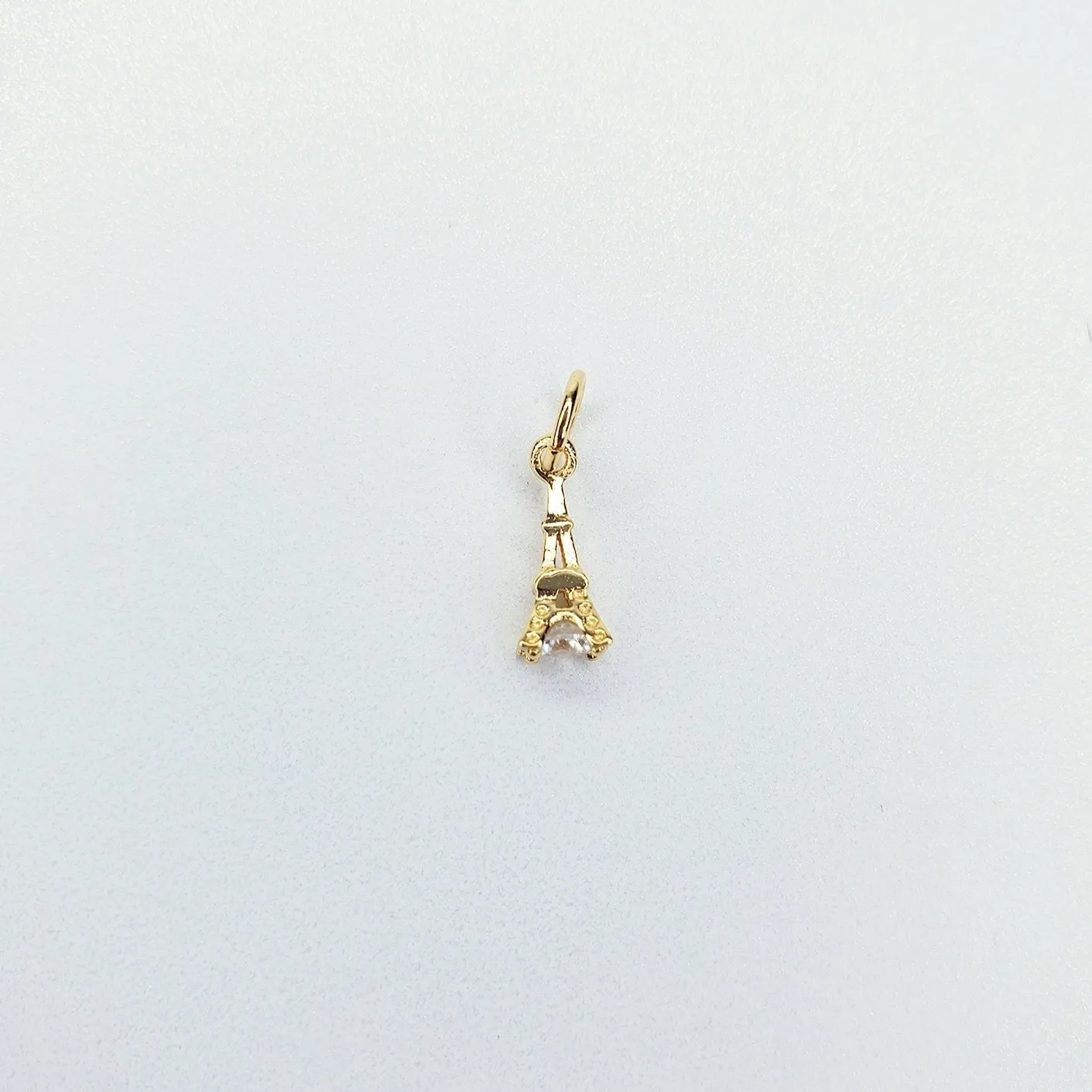 Gold Filled Dainty Romantic Cubic Zirconia Charms