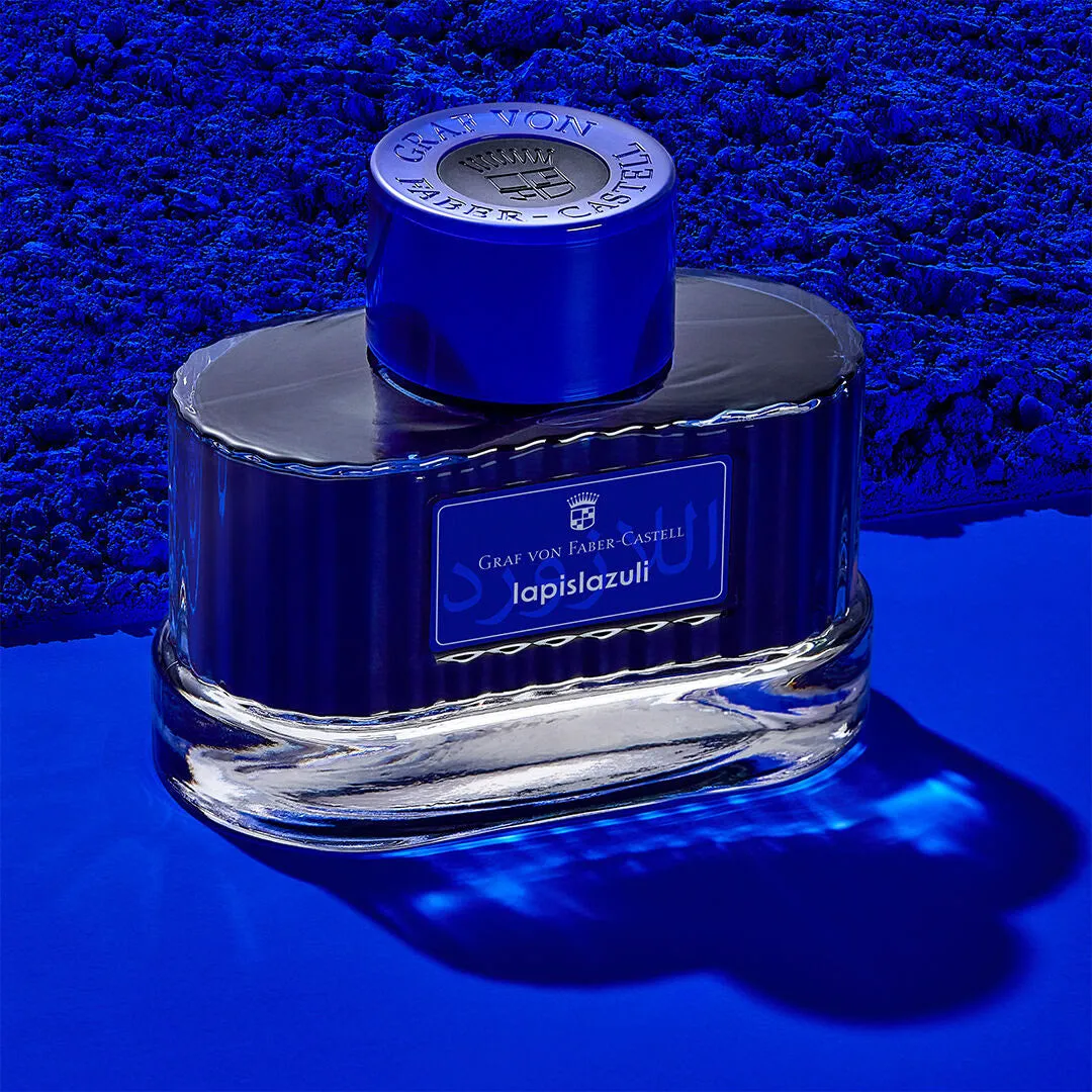 Graf von Faber-Castell Bottled Ink in Lapis Lazuli - 75 mL