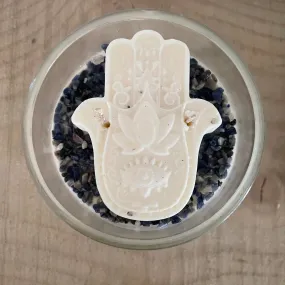 Hamsa Intention Candle