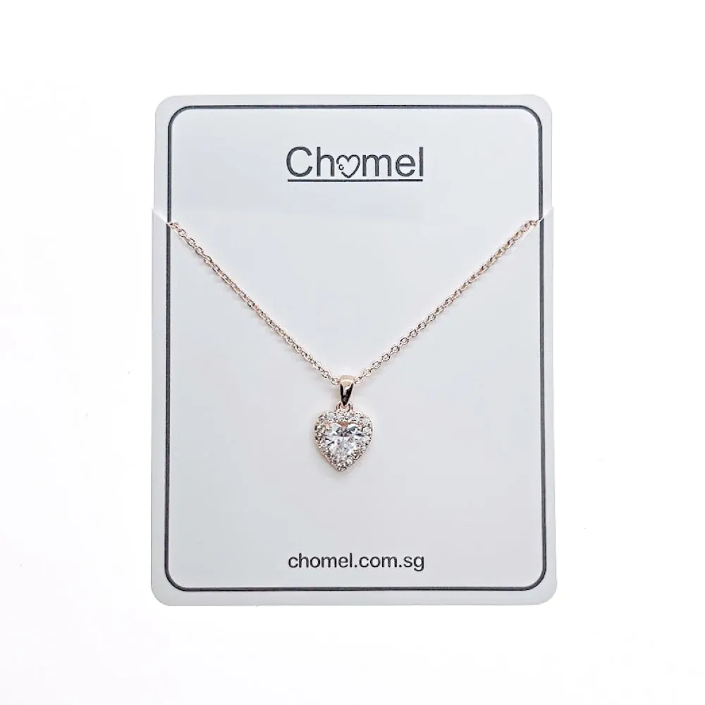 Heart Cubic Zirconia Necklace