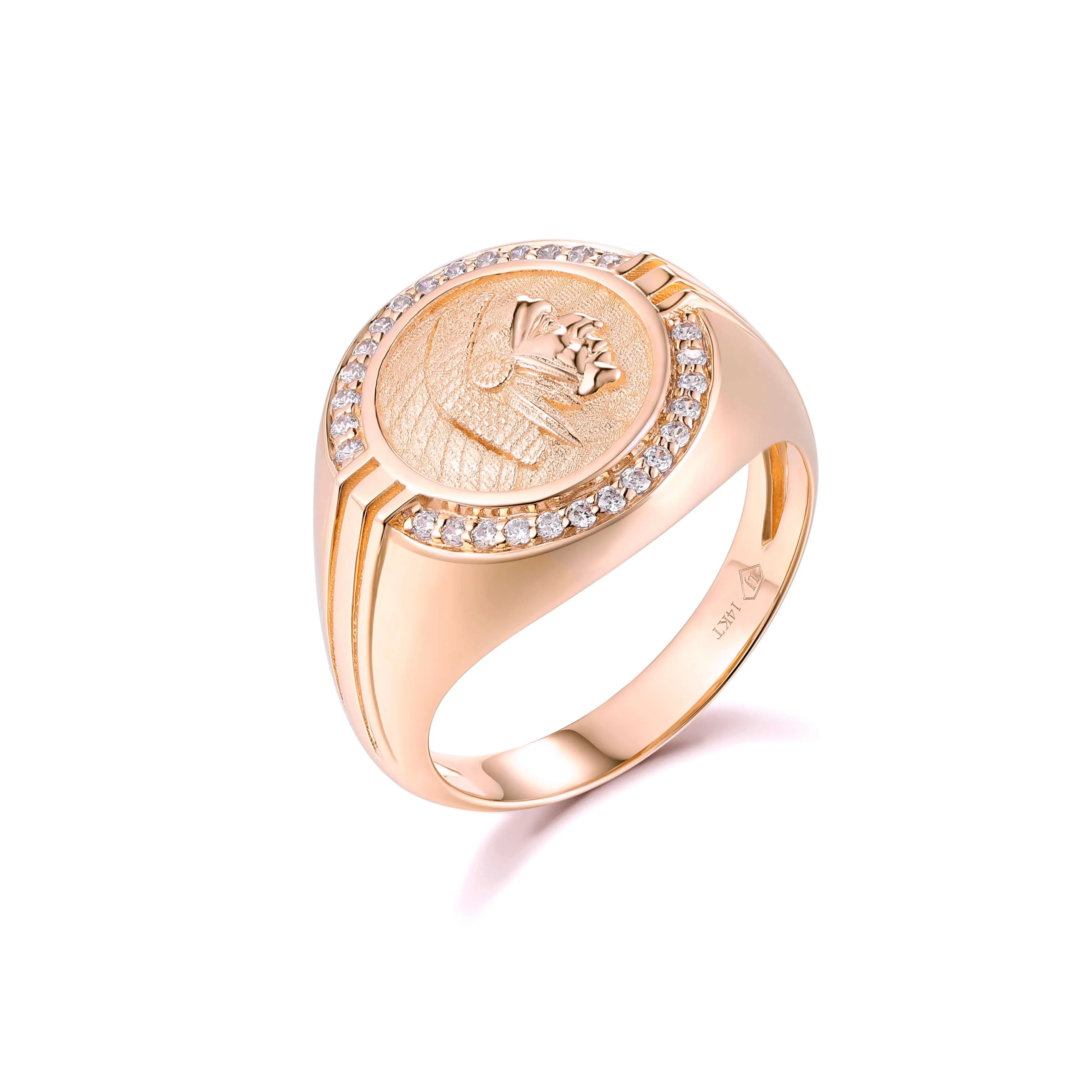 Heritage Shield Signet Ring