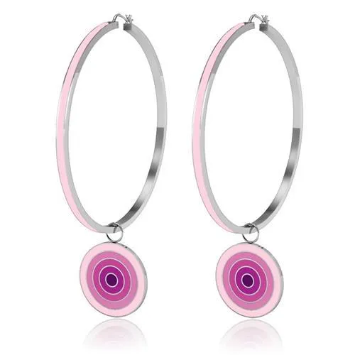 High polished (no plating) Stainless Steel Earrings with No Stone for Women No Stone Stone Color Style TK271