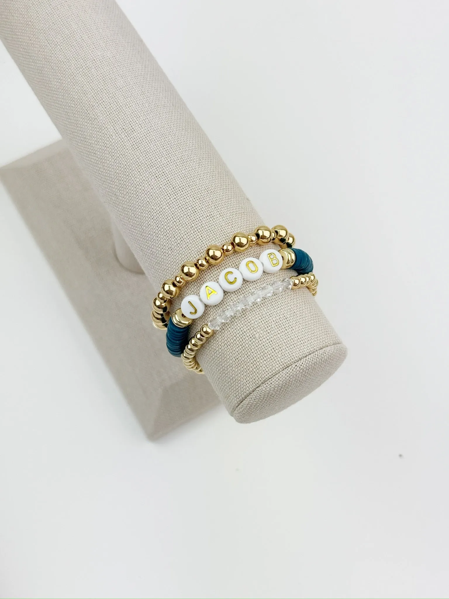 Individual Birthstone Beaded Bracelet