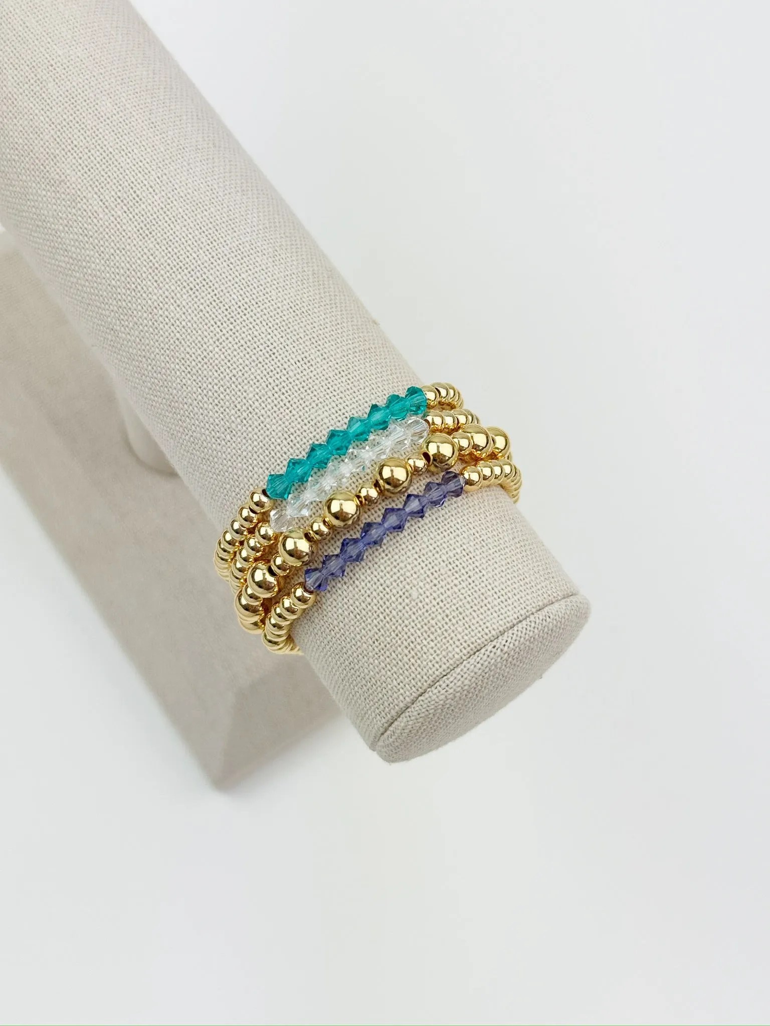 Individual Birthstone Beaded Bracelet