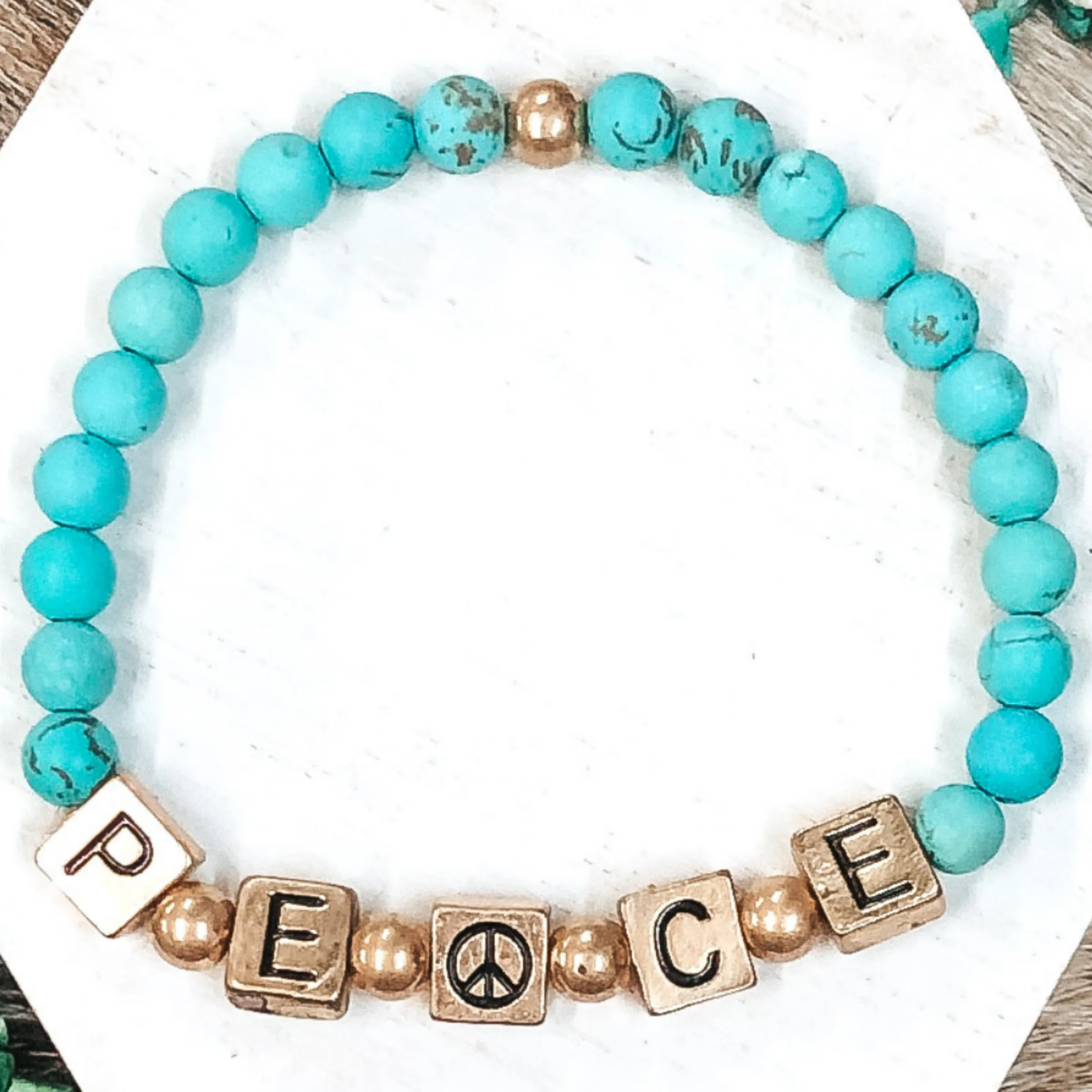 Inner Peace Bracelet in Turquoise