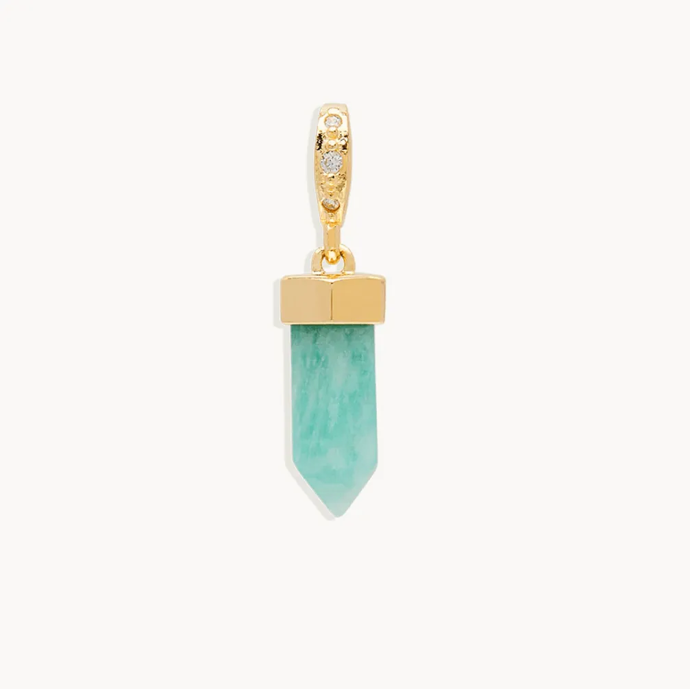 Intention of Truth Amazonite Pendant