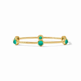 Julie Vos Milano Lux Bangle - Iridescent Emerald