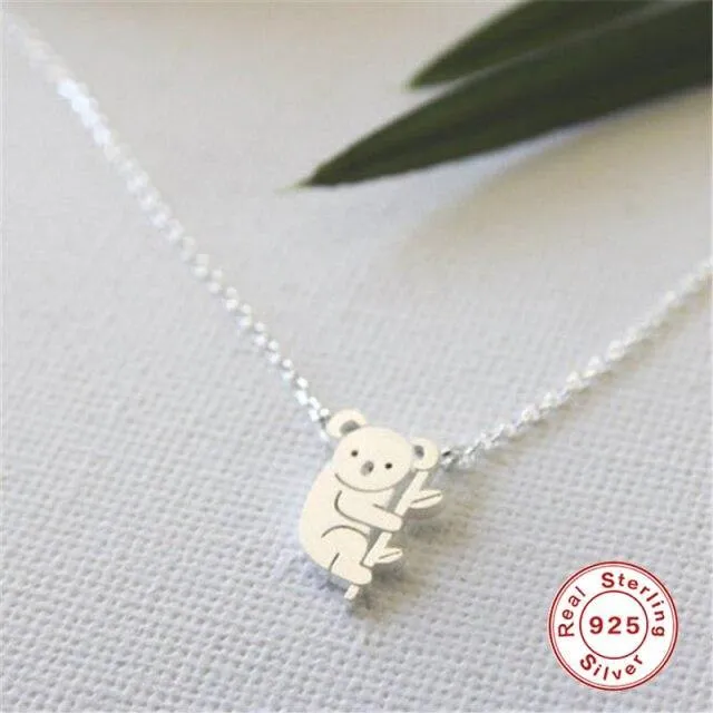 Koala Gold Plated Pendant Necklace