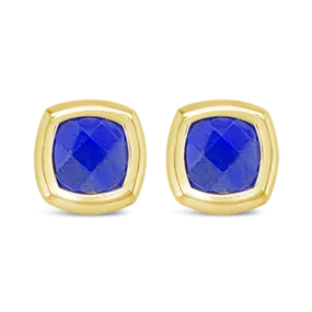 Lapis & Gold Earrings