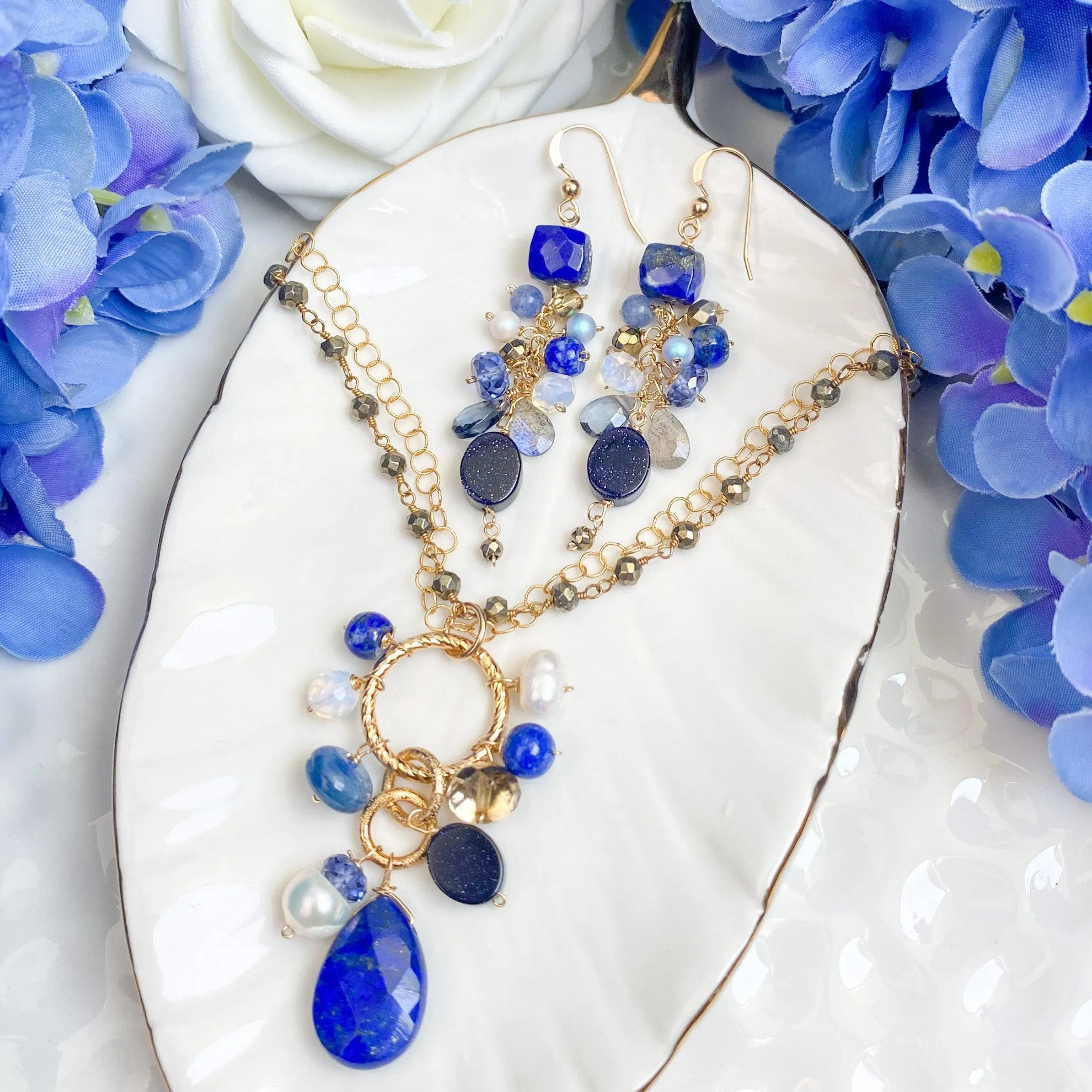 Lapis Jeannie Necklace