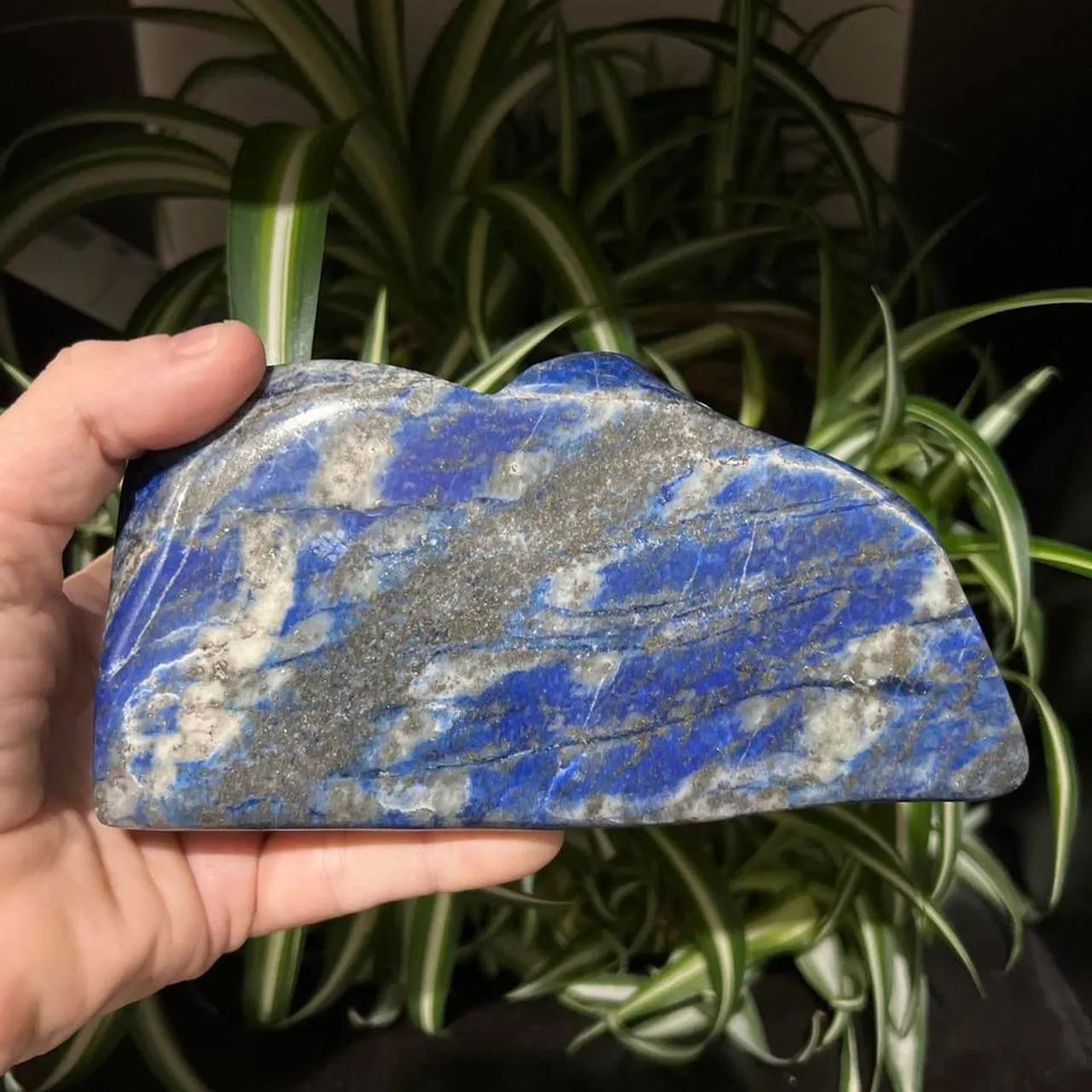 Lapis Lazuli Large Freeform Crystal Statement Piece