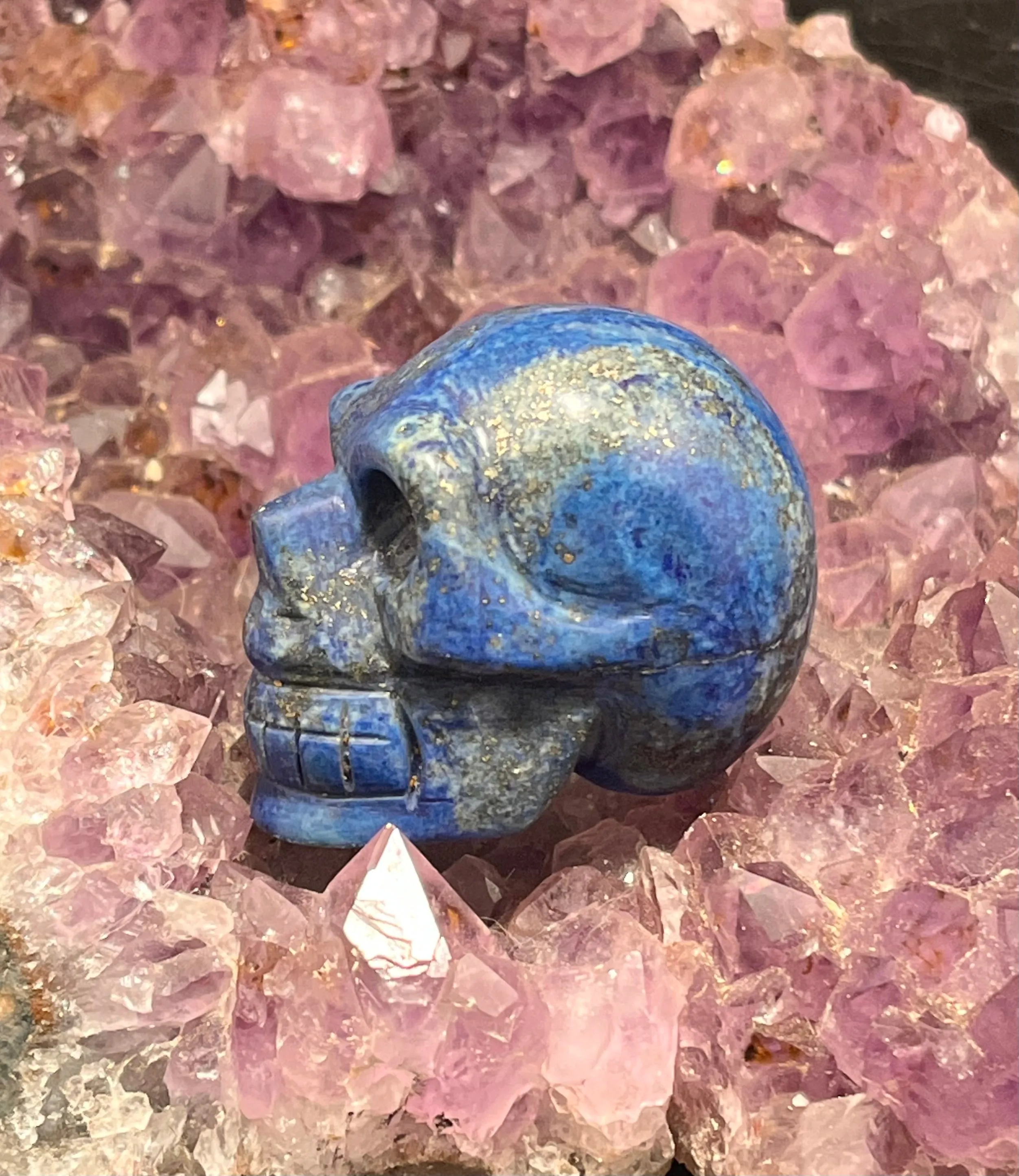 Lapis Lazuli Skull 2 inch