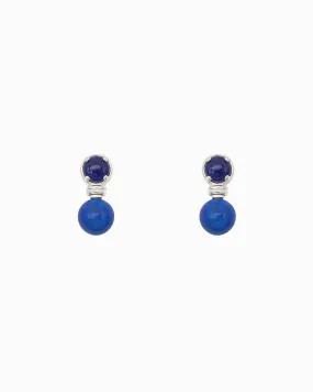 Lapis Monument Earrings