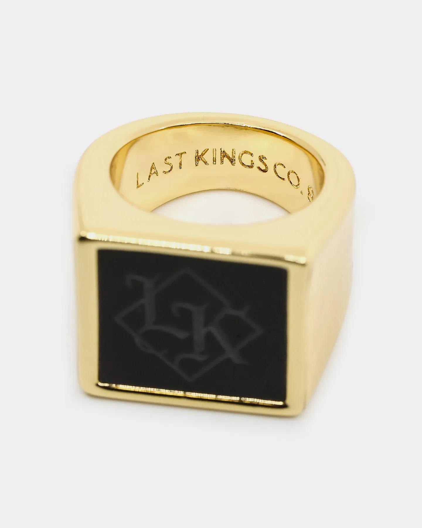 Last Kings The Throne Ring Black/Gold