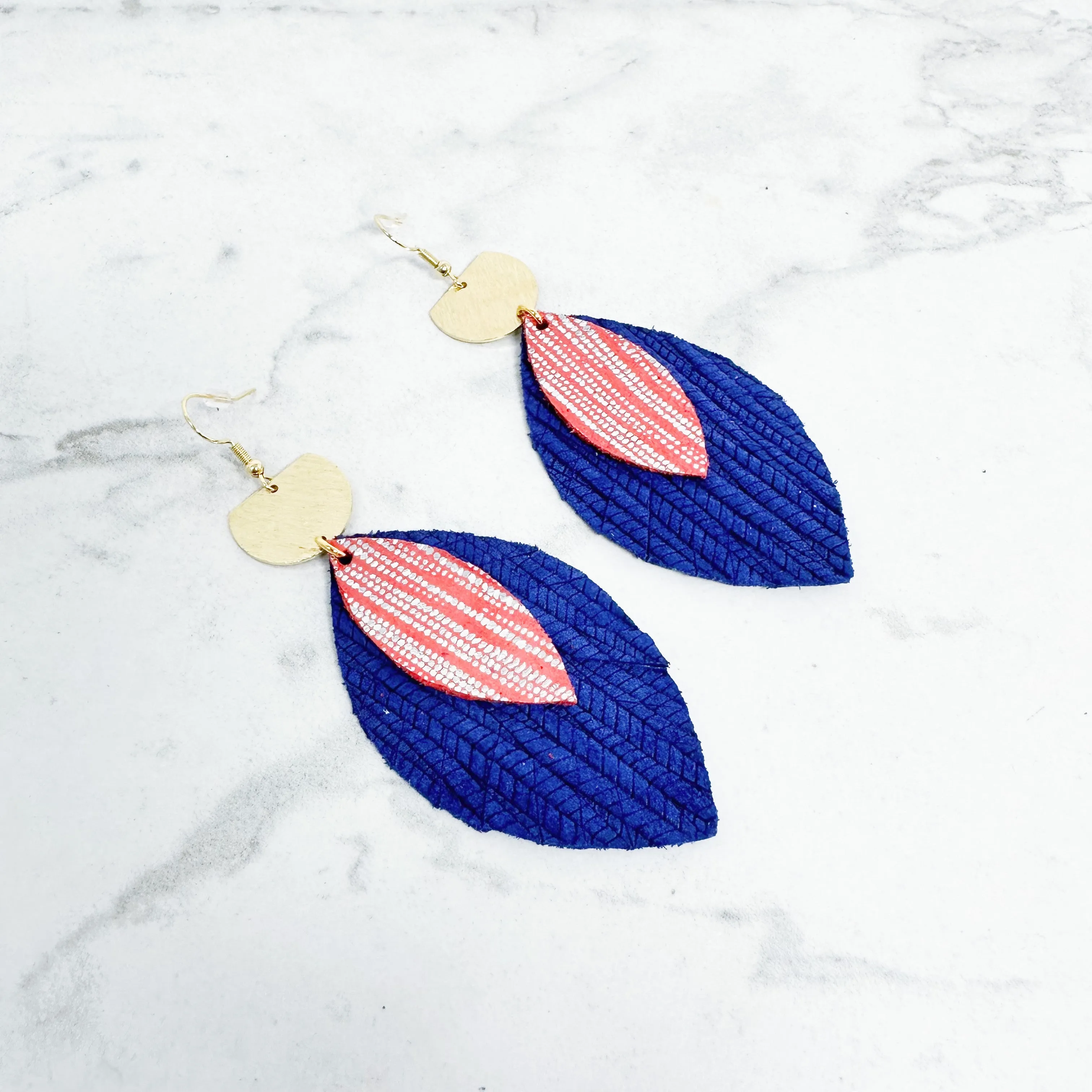 Lilah Leather Earrings