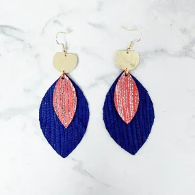 Lilah Leather Earrings