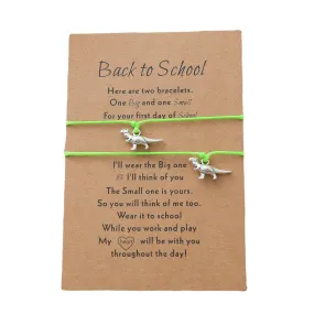 Little Dinosaur Opening Season Card Bracelet Personality