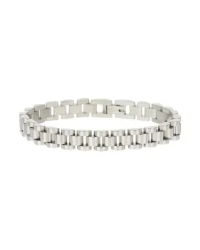 LUV AJ TIMEPIECE BRACELET IN SILVER