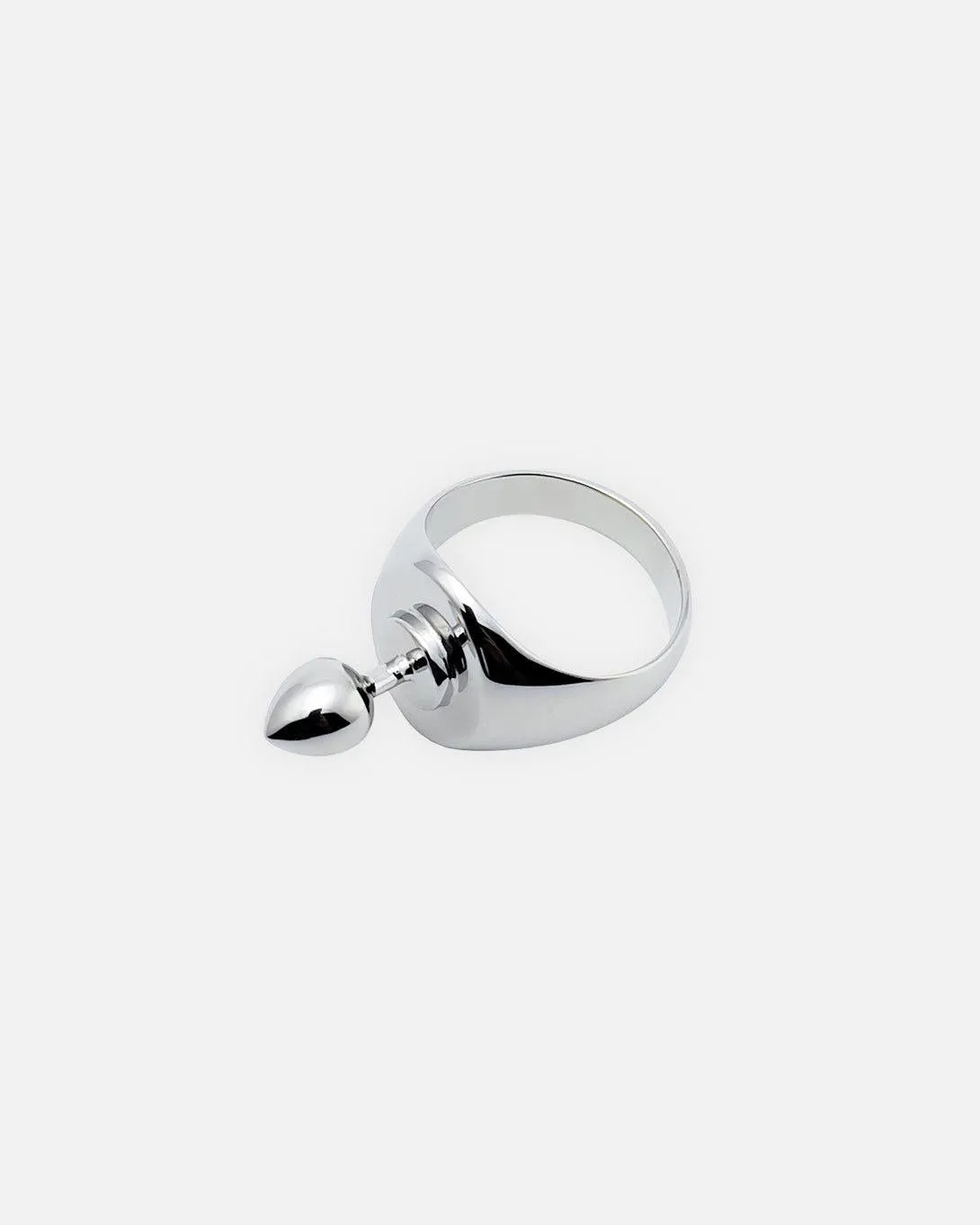 Mini Plug Signet Ring