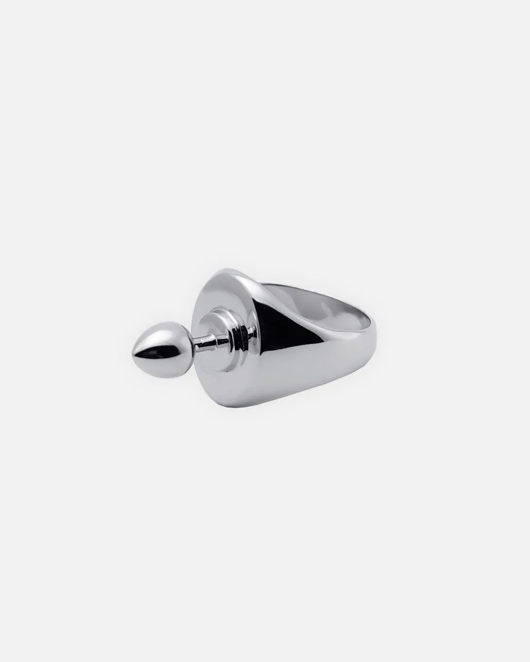 Mini Plug Signet Ring