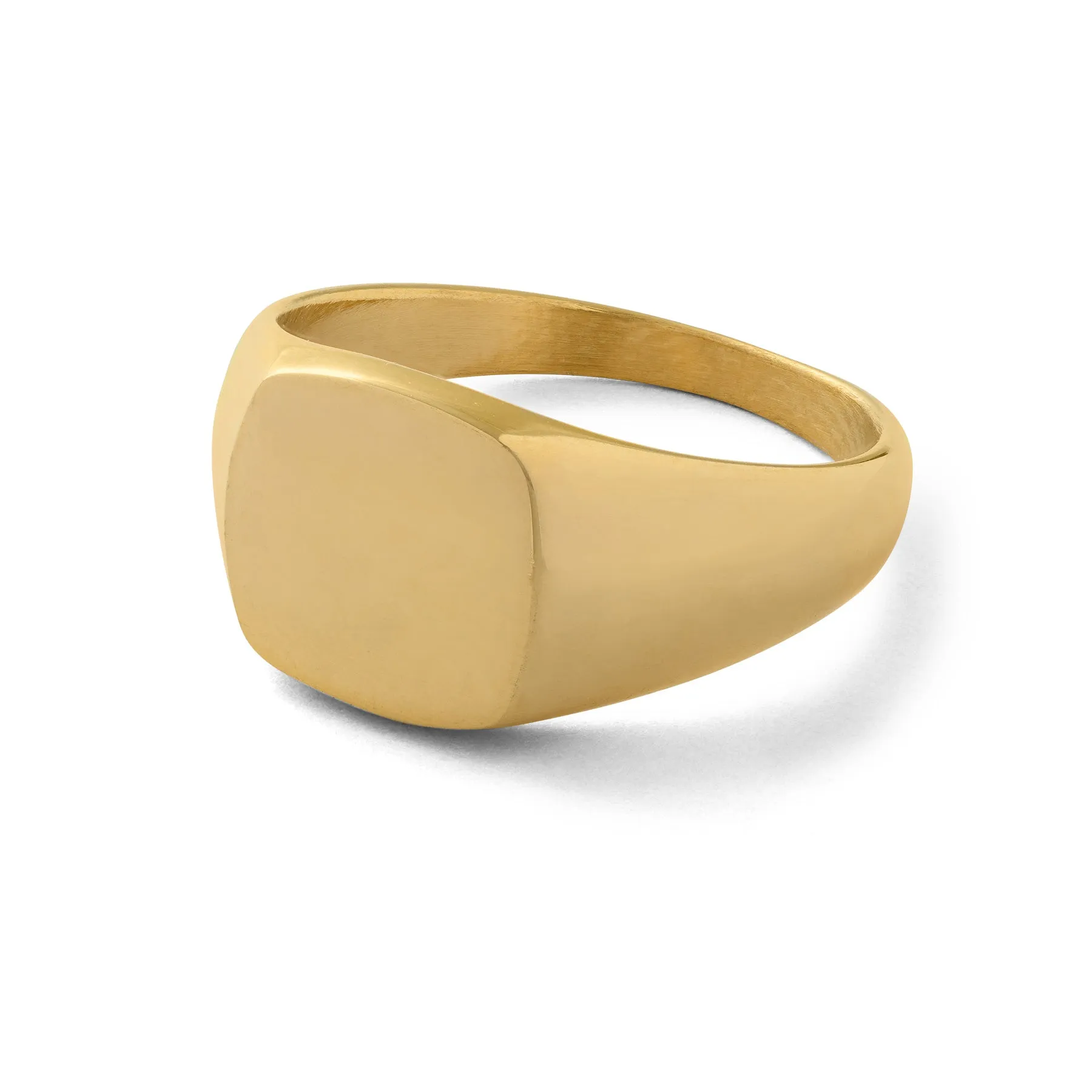 Minimal Signet Ring (Gold)