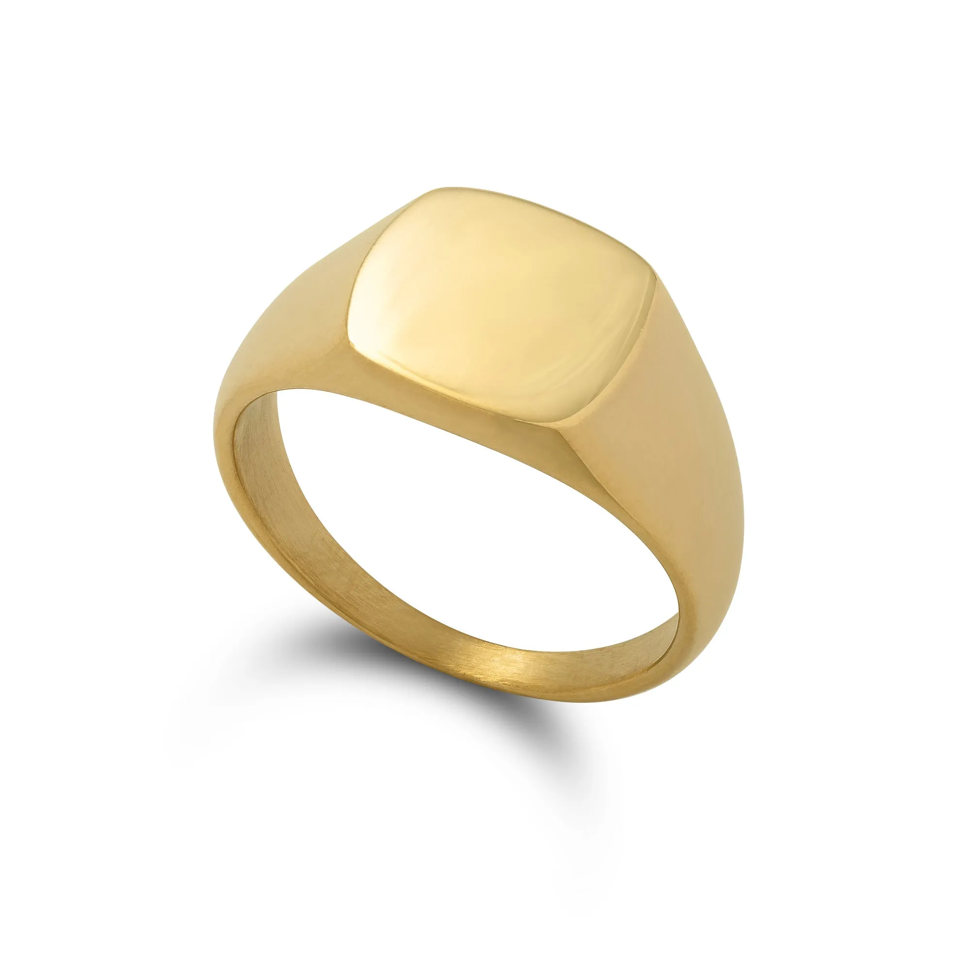 Minimal Signet Ring (Gold)