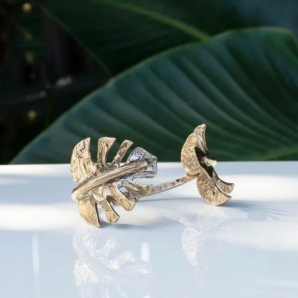 Monstera Leaf Bracelet