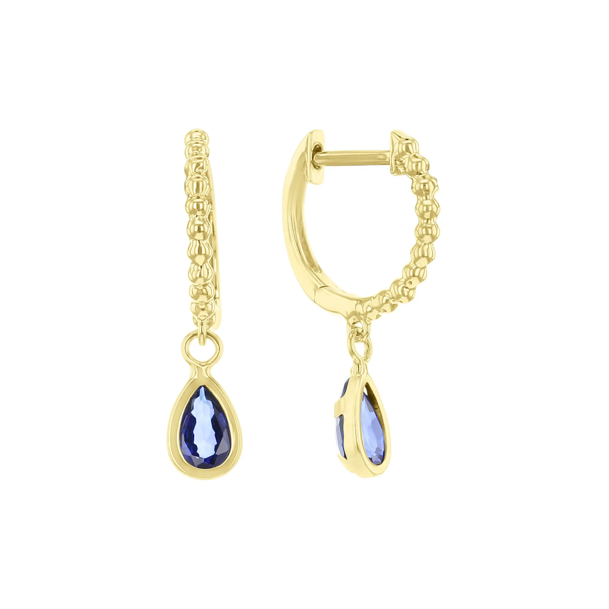 Morgan Sapphire Drop Earrings