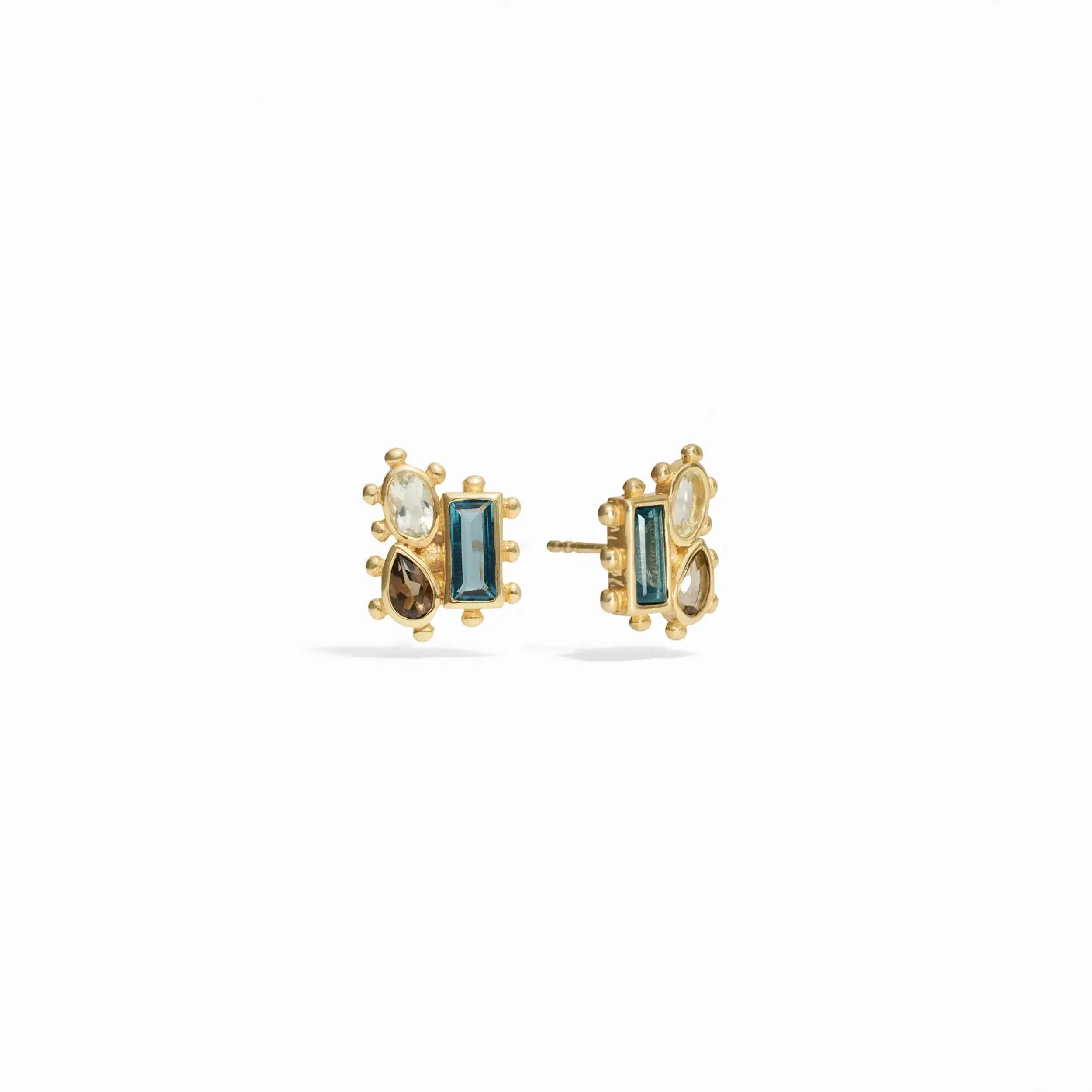 Mosaic Gemstone Studs