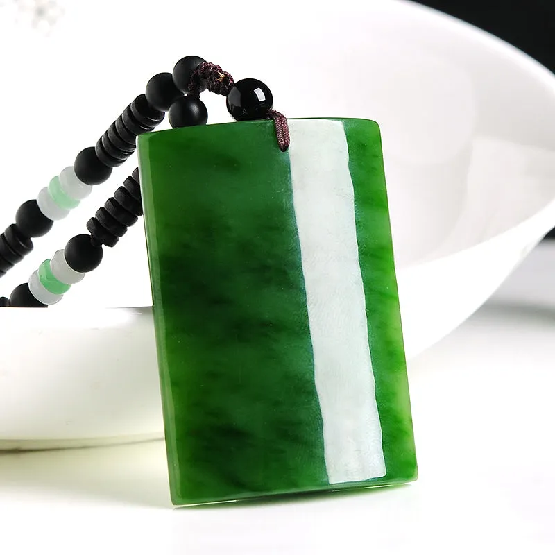 Natural Jade Pendant Nephrite Pendant PT121