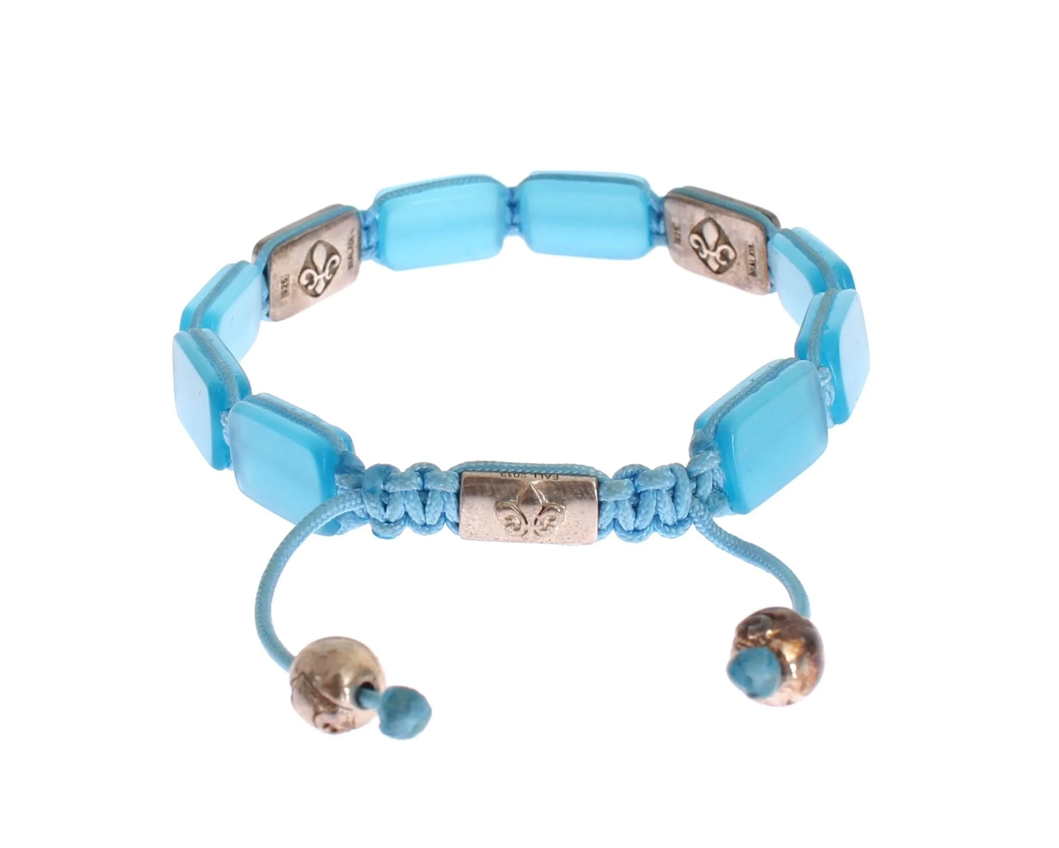 Nialaya CZ Opal 925 Silver Bracelet