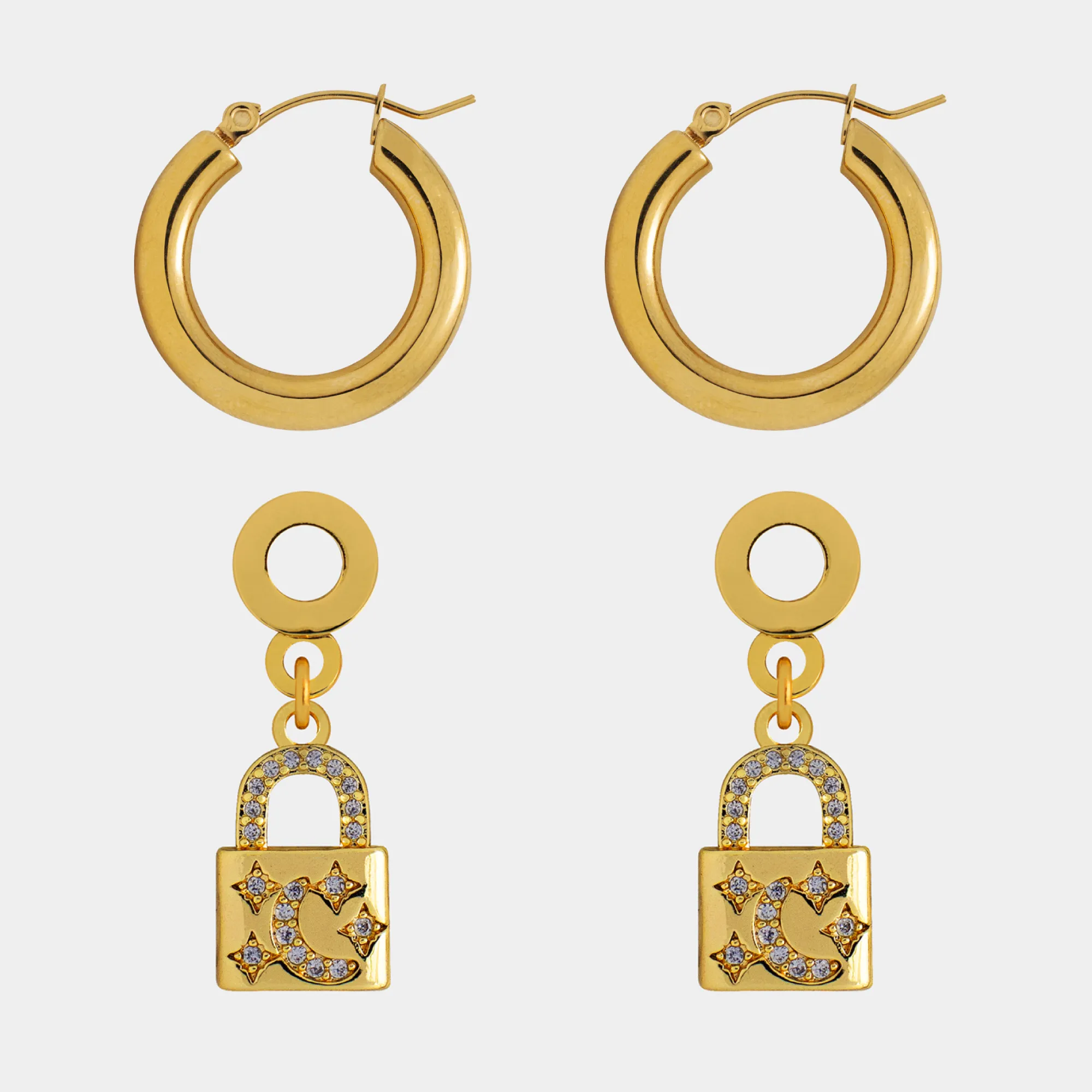 Nina Lock Earring Charm