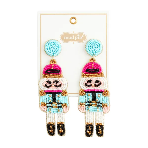 NUTCRACKER BEADED EARRING