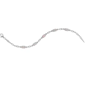 Opal 7-inch Bracelet in Sterling Silver