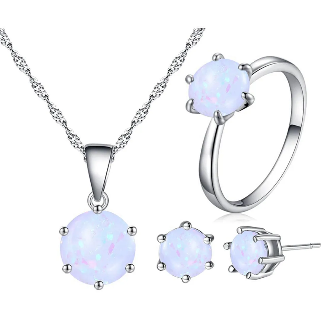 Opal Jewelry Sets