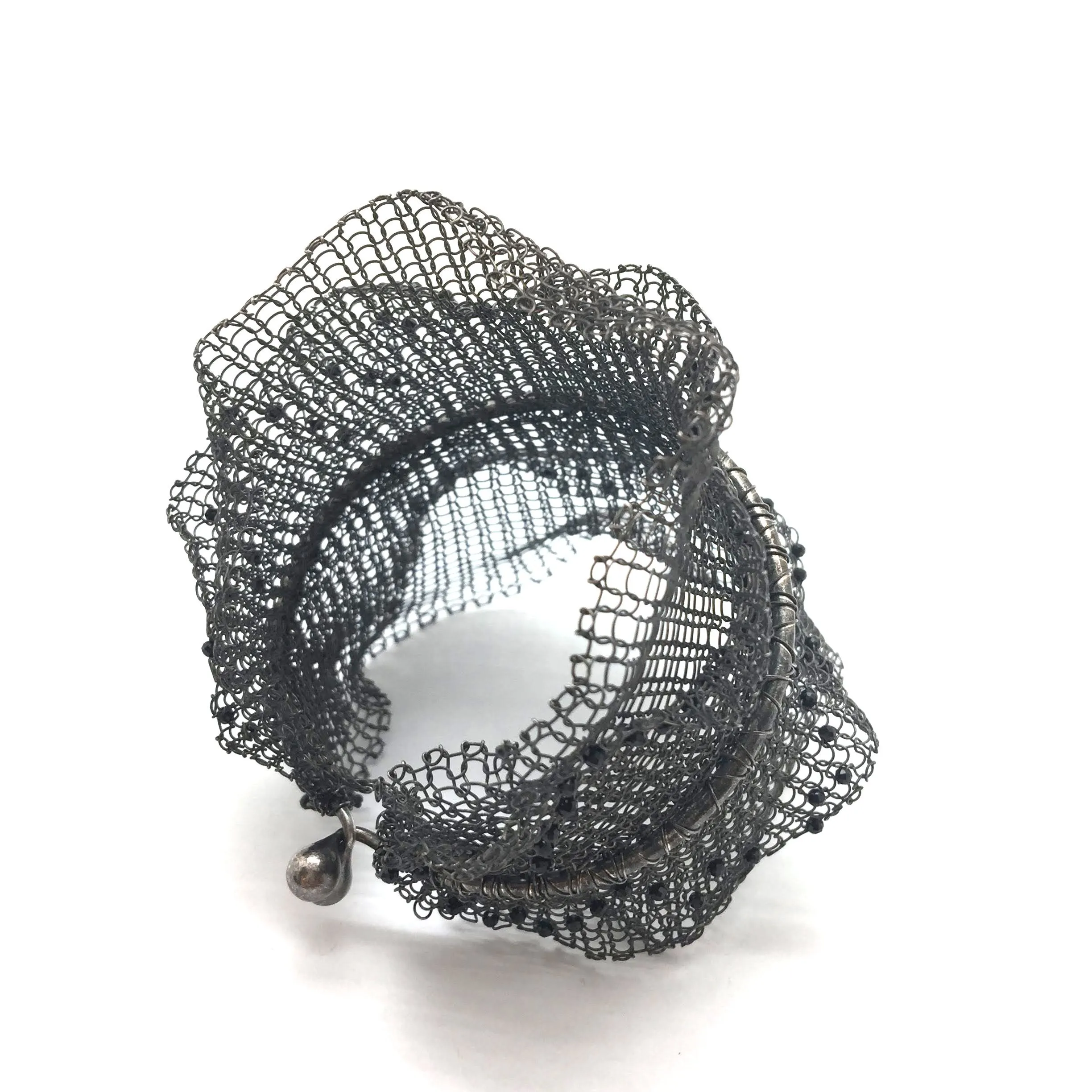 Oxidized Double Layer Cuff - Wide