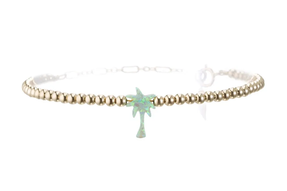 PALM TREE Opal ANKLET