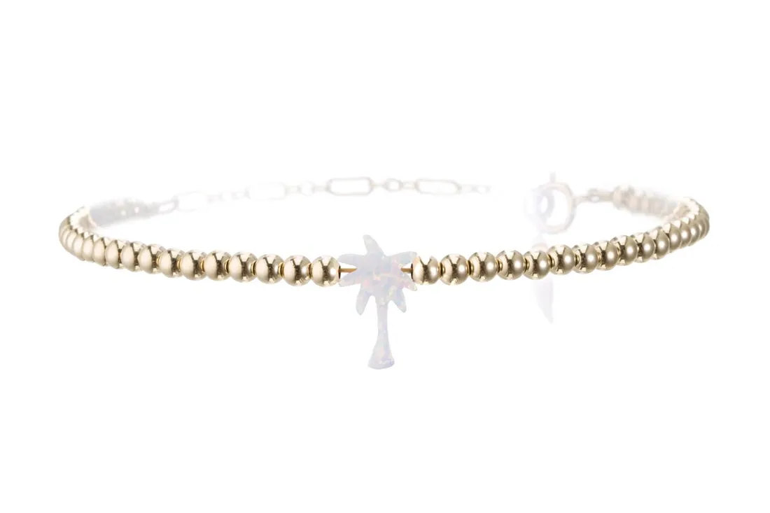 PALM TREE Opal ANKLET