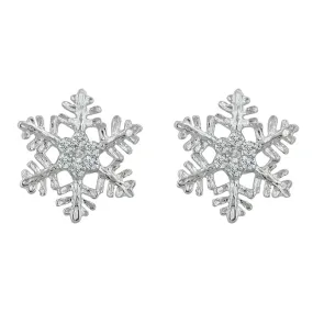 Paula Snowflake Stud Earrings