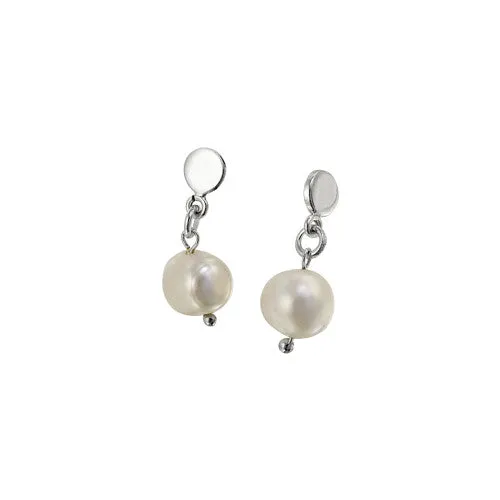 Pearl Drop Earrings - 3 Colors Available