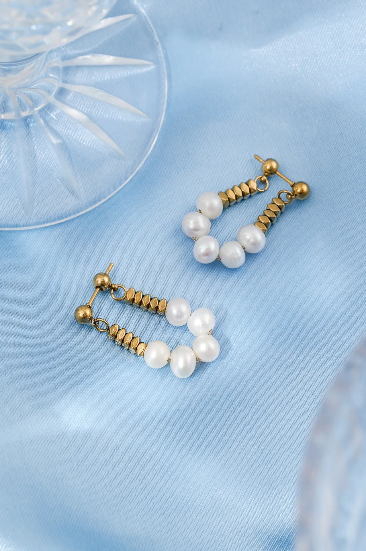 Pearl Garland Earrings