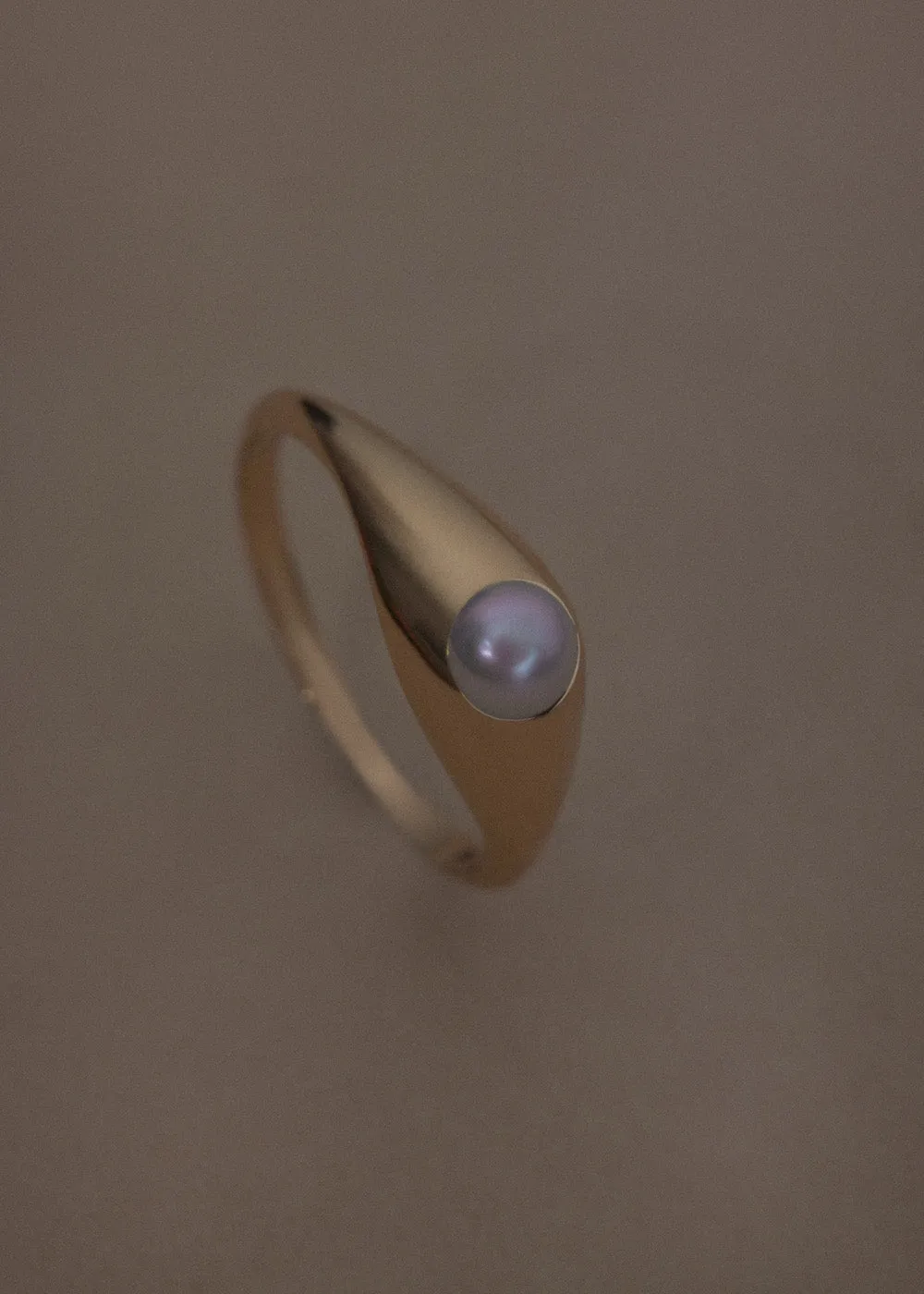 Pearl Signet Ring