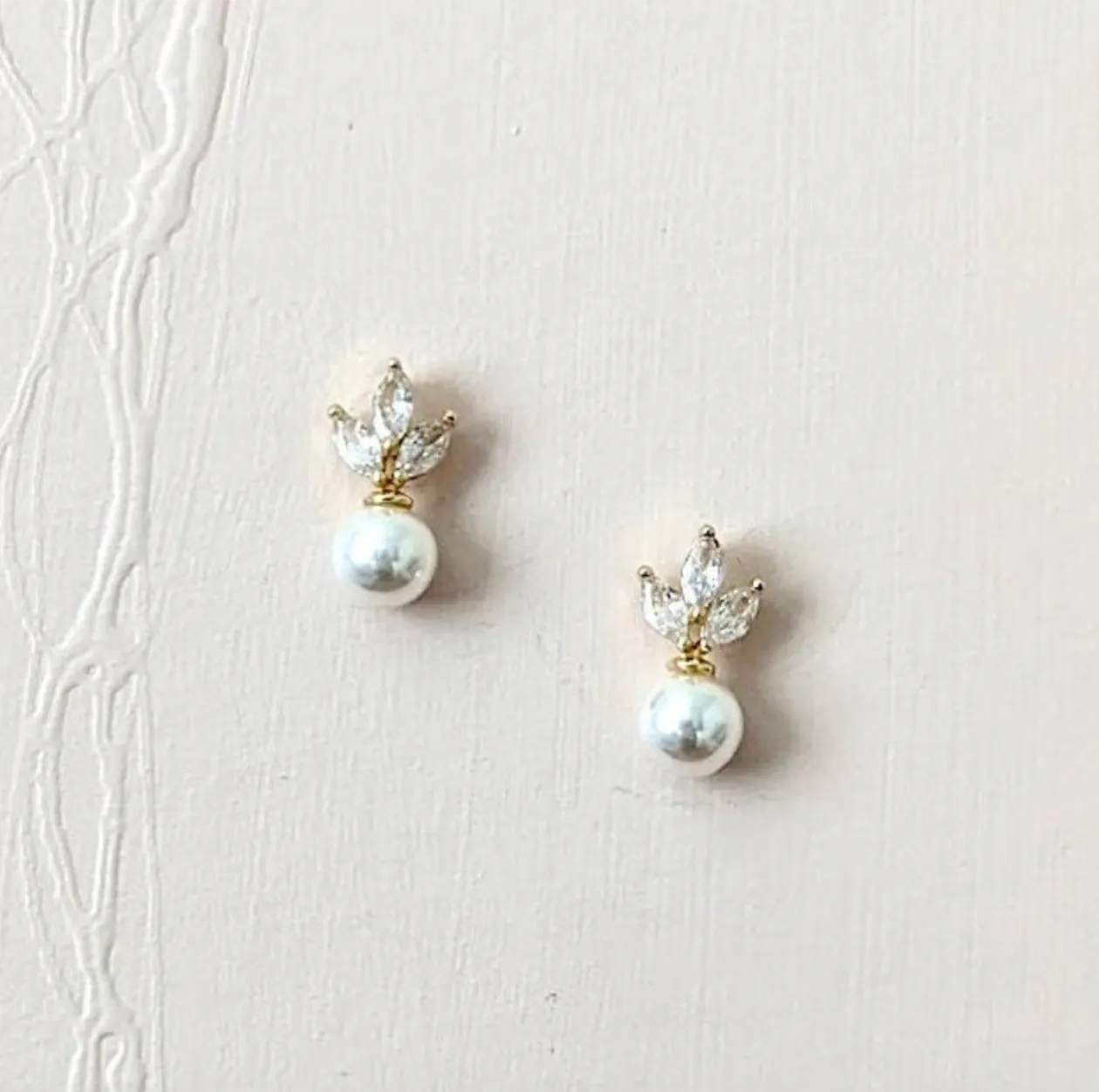 Petite Pearl Earrings TAHIRA