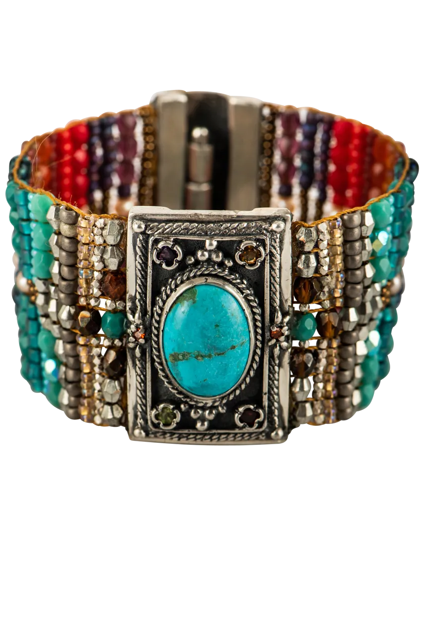 Peyote Bird Multi Bracelet