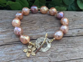 Pink Kasumi Pearl Bracelet