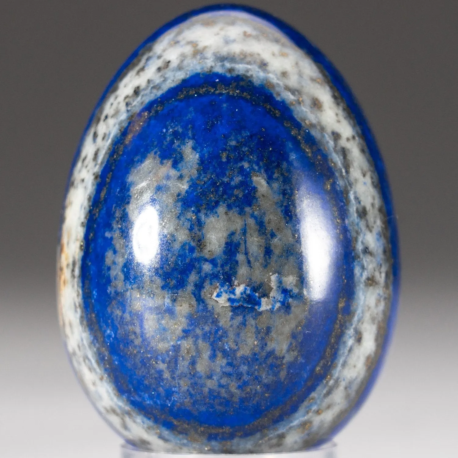 Polished Lapis Lazuli Egg from Afghanistan (142.2 grams)