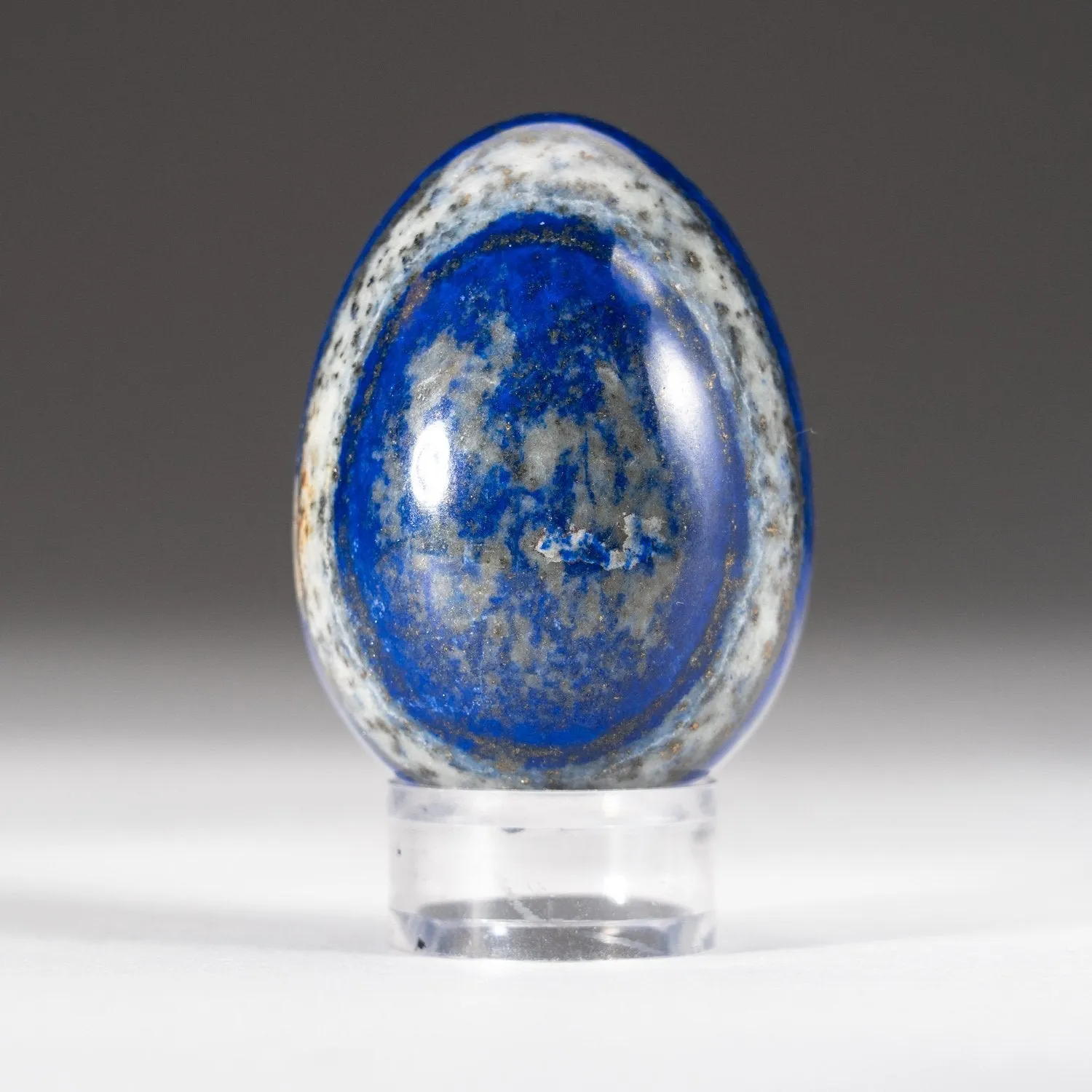 Polished Lapis Lazuli Egg from Afghanistan (142.2 grams)